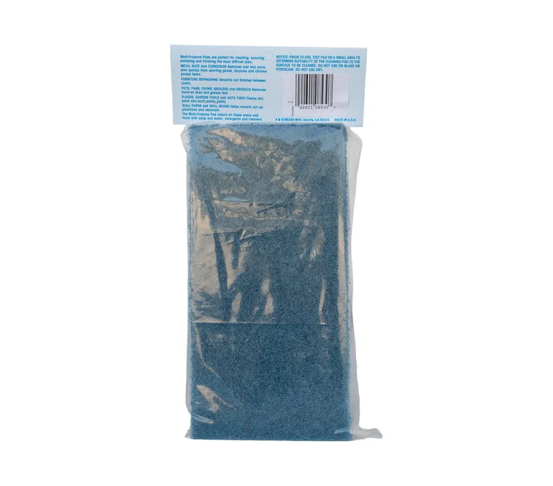 Mr. Scrubber Replacement Pads — 2 Blue Pads Packaged - Model 8032