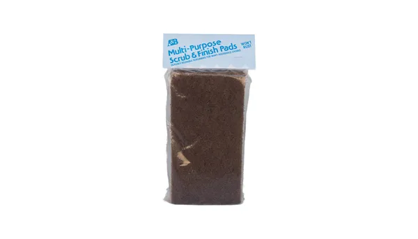A&B Model 8034 Mr. Scrubber Replacement Pads — 2 Brown Pads Packaged - photo 1 of 3