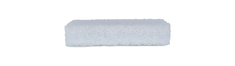 Mr. Scrubber Jr. Replacement Pad — White Bulk - Model 8531