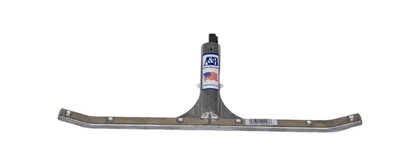 A&B Model 9006 18" Curved Aluminum Handle - photo 1 of 4